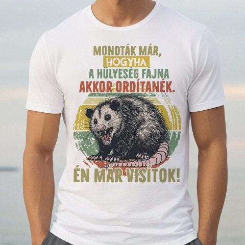 Mondták már, hogyha a hülyeség fájna akkor ordítanék póló