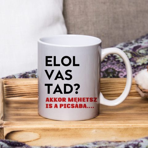 Elolvastad? akkor mehetsz is bögre