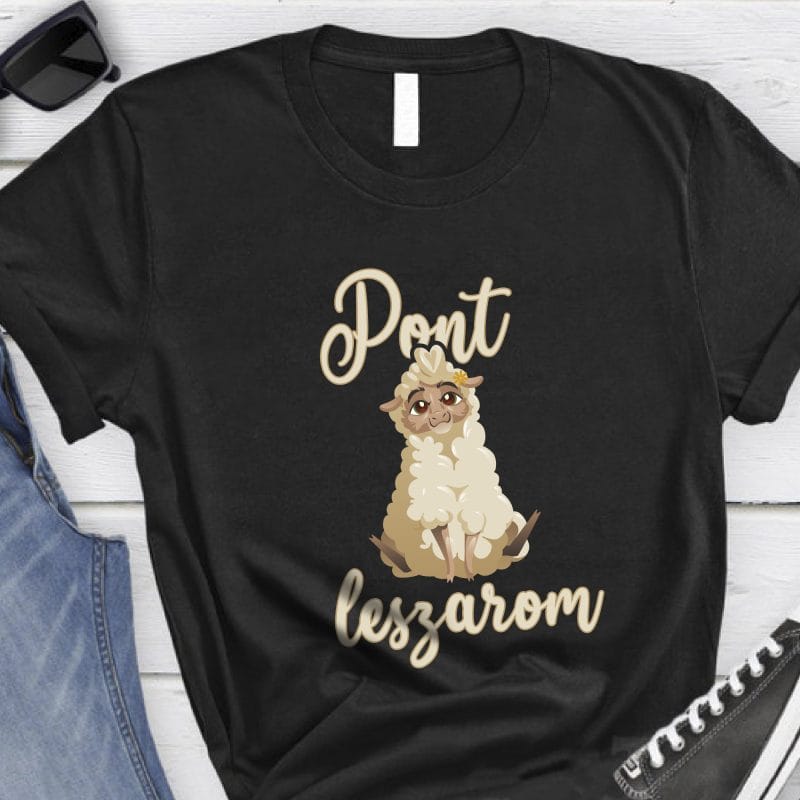Pont lesz@rom bárányos póló