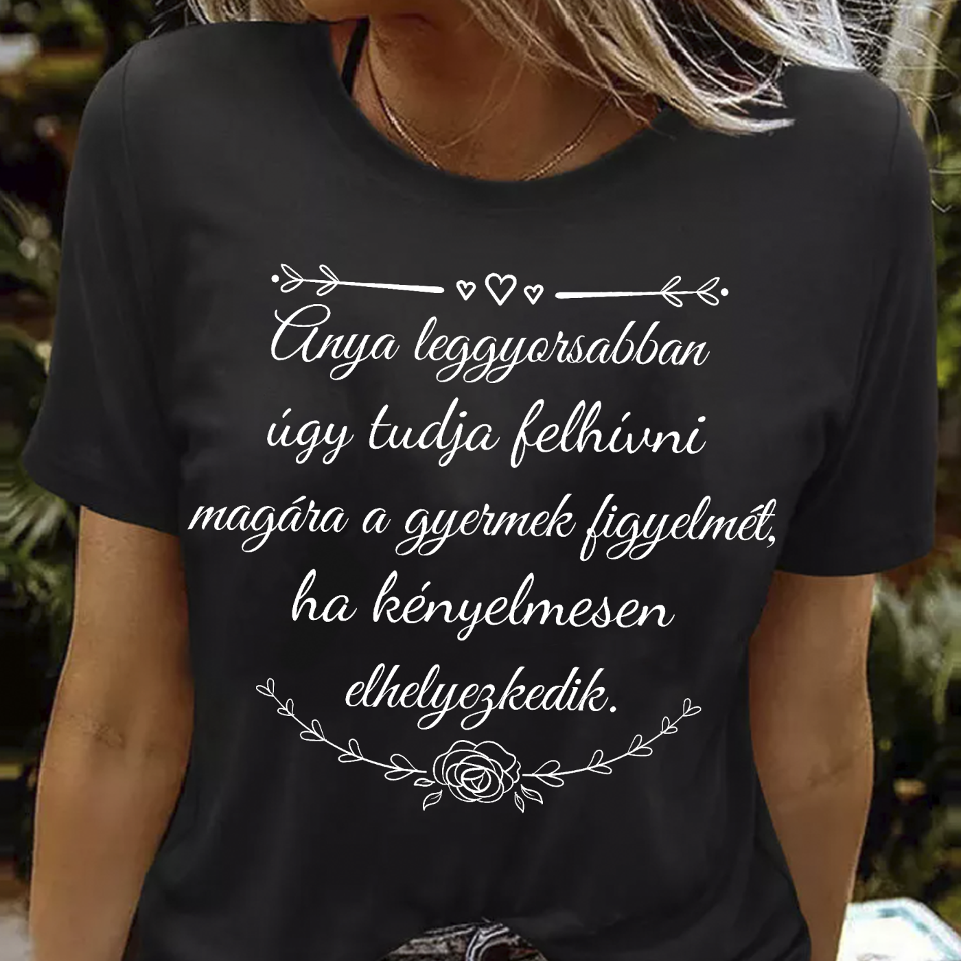 Anya leggyorsabban úgy tudja póló