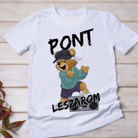 Pont leszarom macis póló