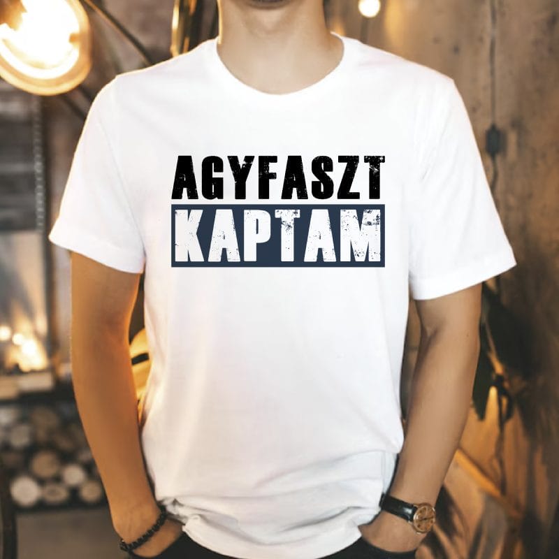Agyf@szt kaptam póló