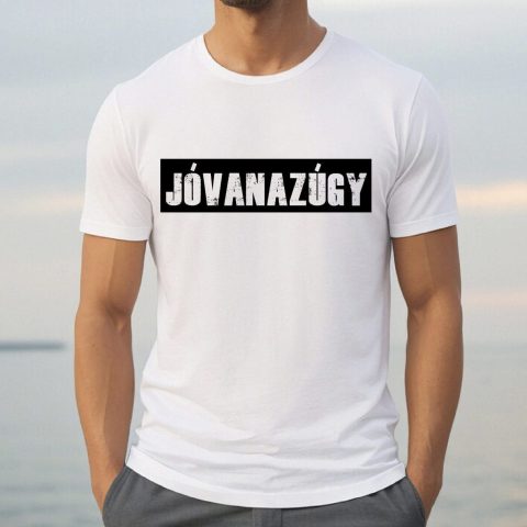 Egyszerű jóvanazúgy feliratú póló