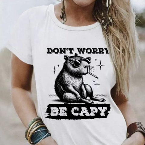 Don't worry be Capy póló