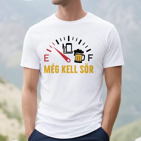 Még kell sör, kilóméterórával póló