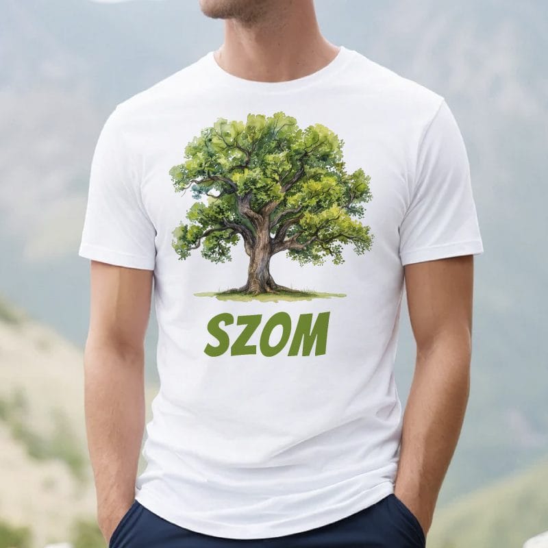 Fa-szom szép lombos fával póló