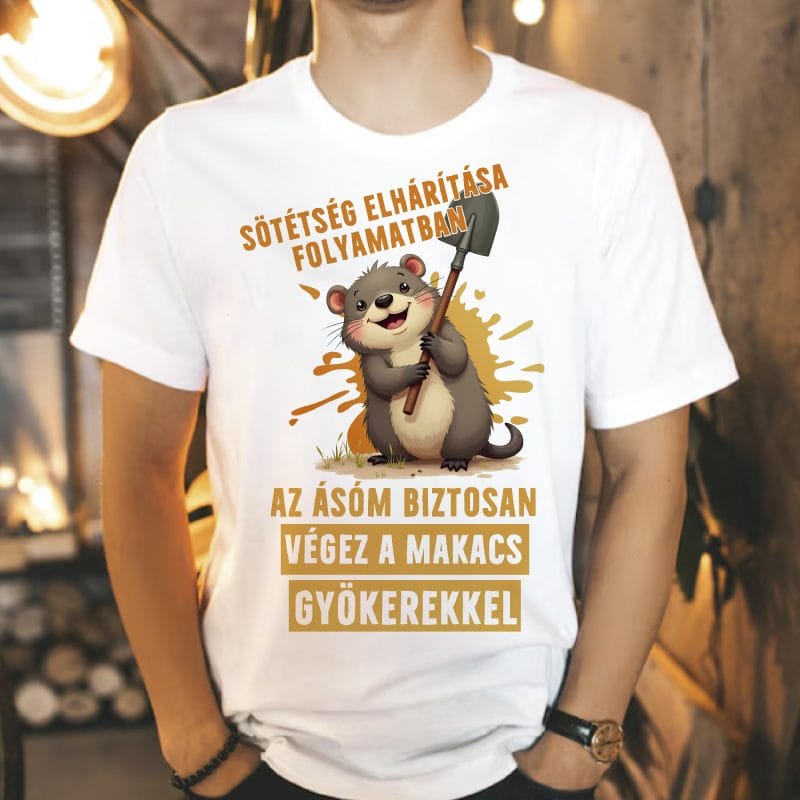 Sötétség elhárítása folyamatban póló