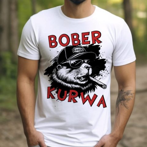 Bober Kurwa, szivaros hóddal póló