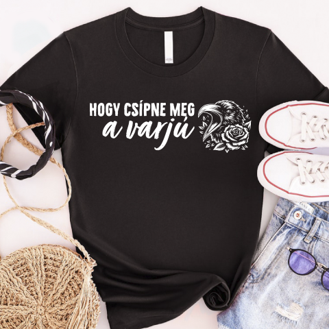 Hogy csípne meg a varjú póló