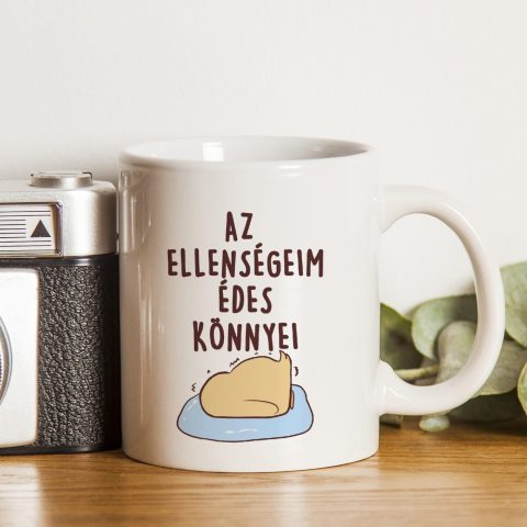 Az ellenségeim édes könnyei bögre