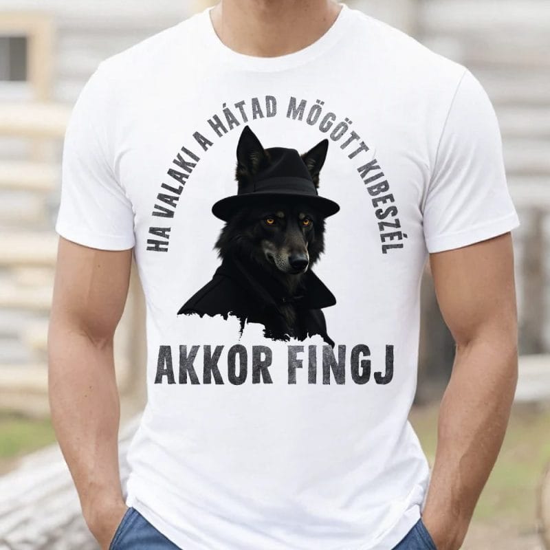 Ha valaki a hátad mögött kibeszél póló