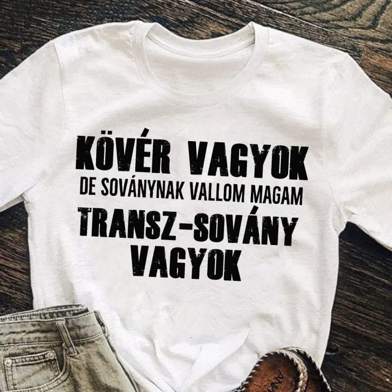 Kövér vagyok de soványnak vallom magam póló