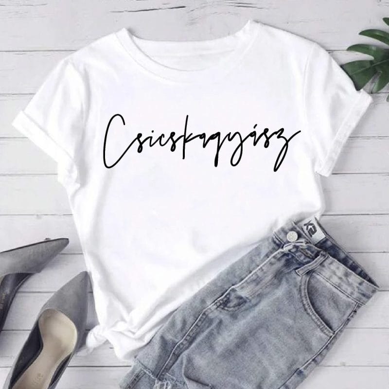 Csicskagyász feliratú póló