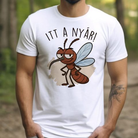 Itt a nyár szúnyogos póló