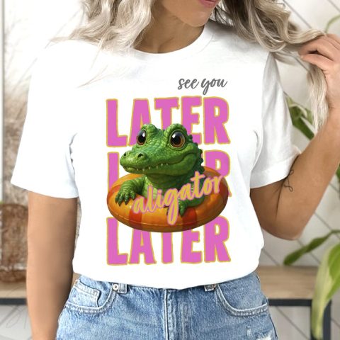 See you later aligator póló