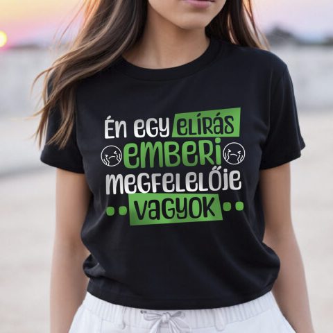 Egy elírás emberi megfelelője póló