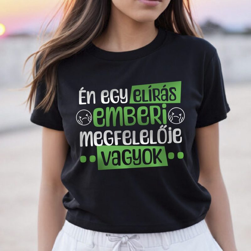 Egy elírás emberi megfelelője póló