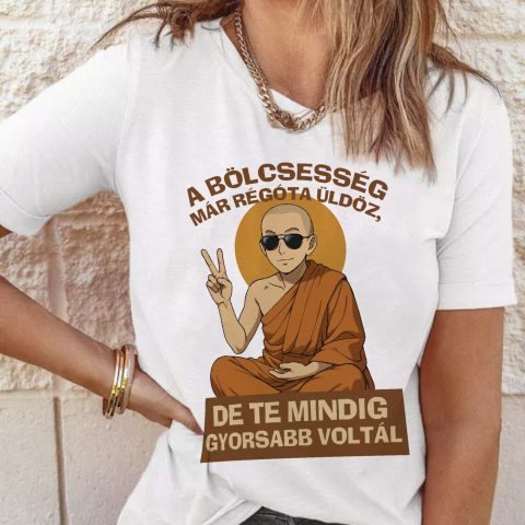 A bölcsesség már régóta üldöz póló