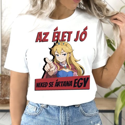 Az élet jó animés póló