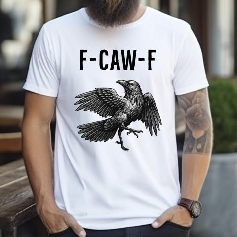 F-caw-f varjús póló