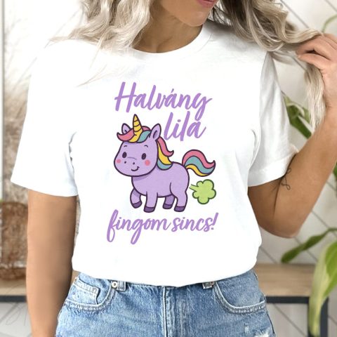 Halvány lila fingom sincs póló