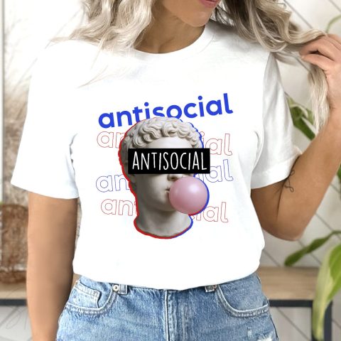 Antisocial póló