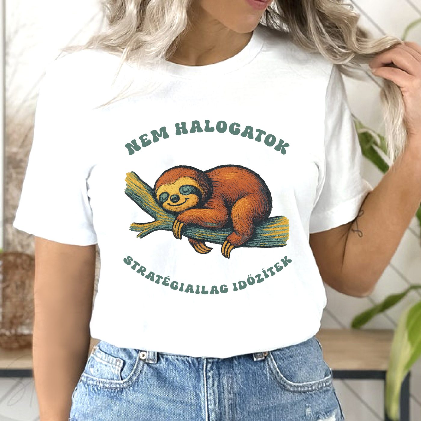 Nem halogatok, stratégiailag időzítek póló