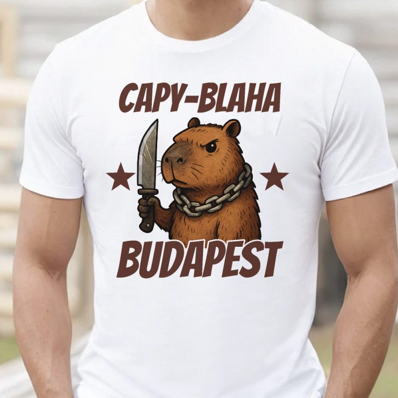 Capy-blaha Budapest póló
