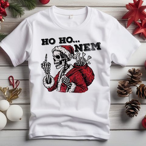 Ho ho.. nem csontvázas mikulás póló vagy pulcsi
