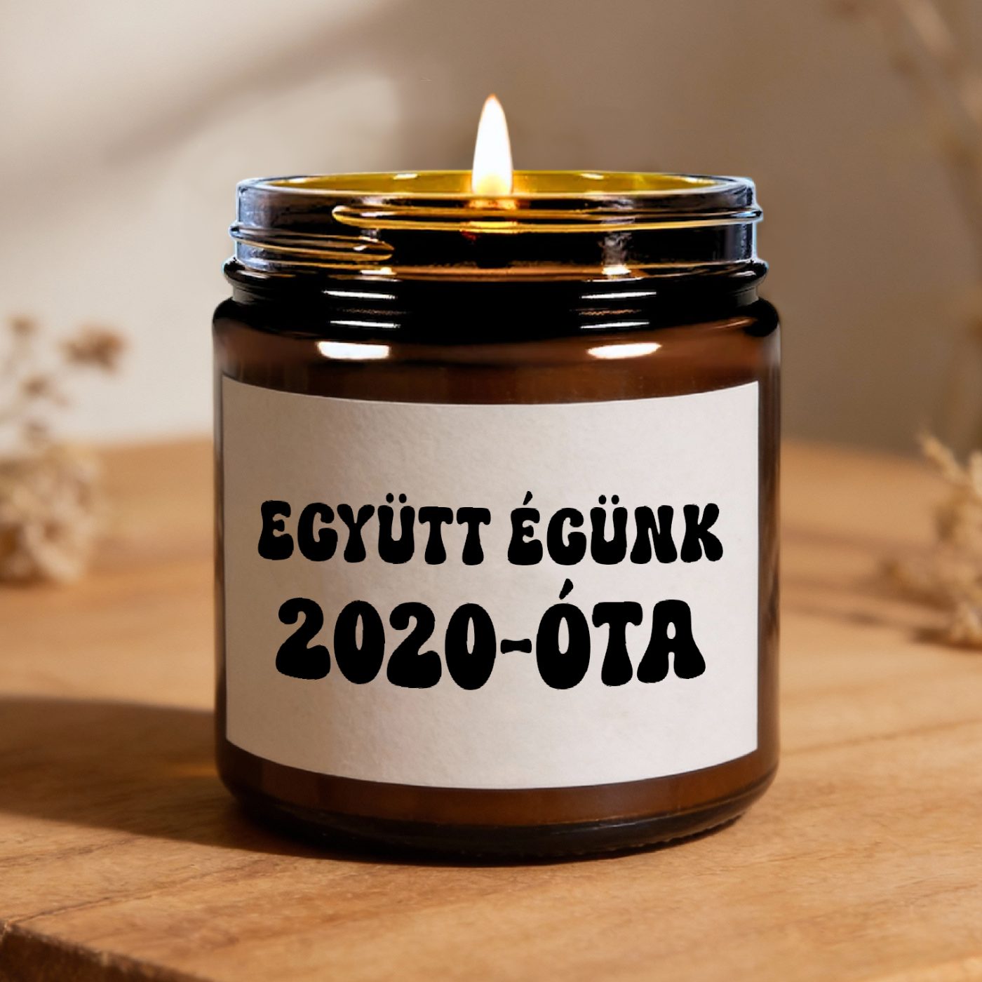 Együtt égünk ... óta gyertya
