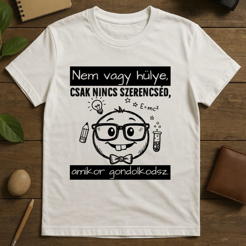 Nem vagy hülye csak nincs szerencséd póló vagy pulcsi