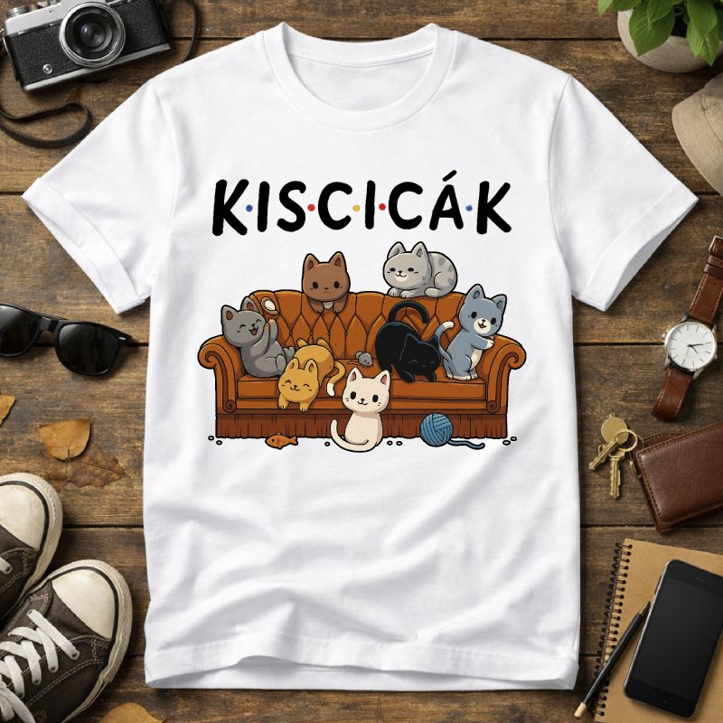 Kiscicák póló vagy pulcsi