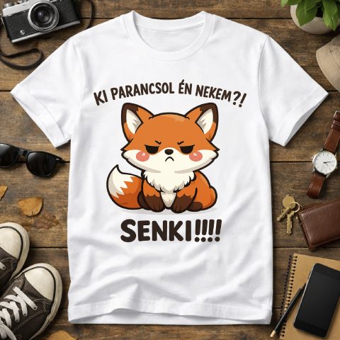 Ki parancsol én nekem póló vagy pulcsi