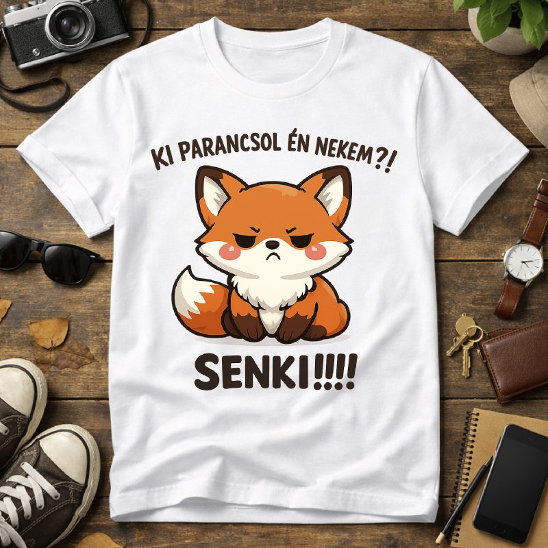 Ki parancsol én nekem póló vagy pulcsi