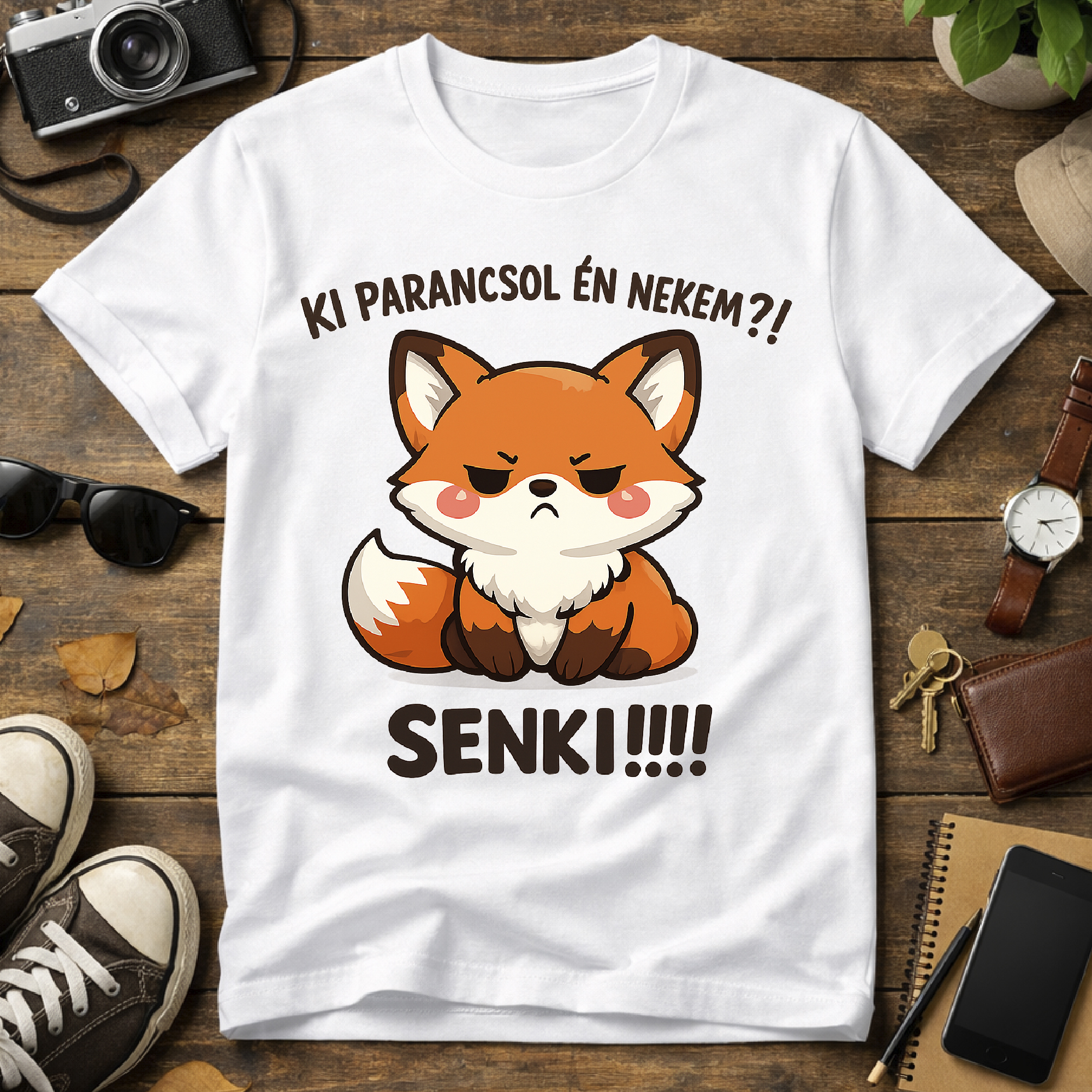 Ki parancsol én nekem póló vagy pulcsi