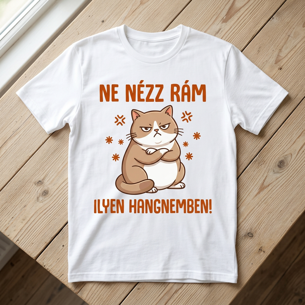 Ne nézz rám ilyen hangnemben póló
