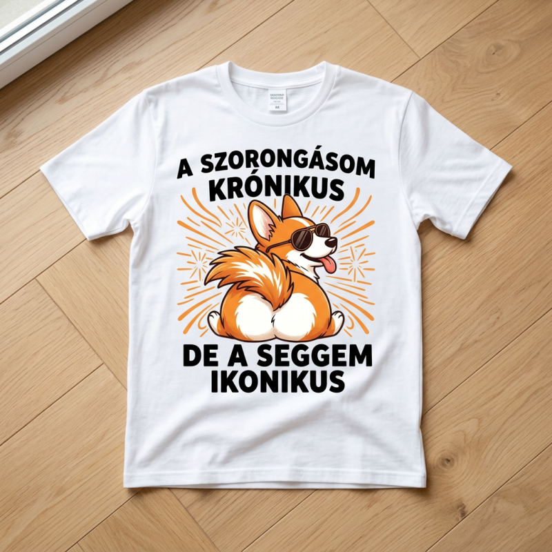 A seggem ikonikus póló
