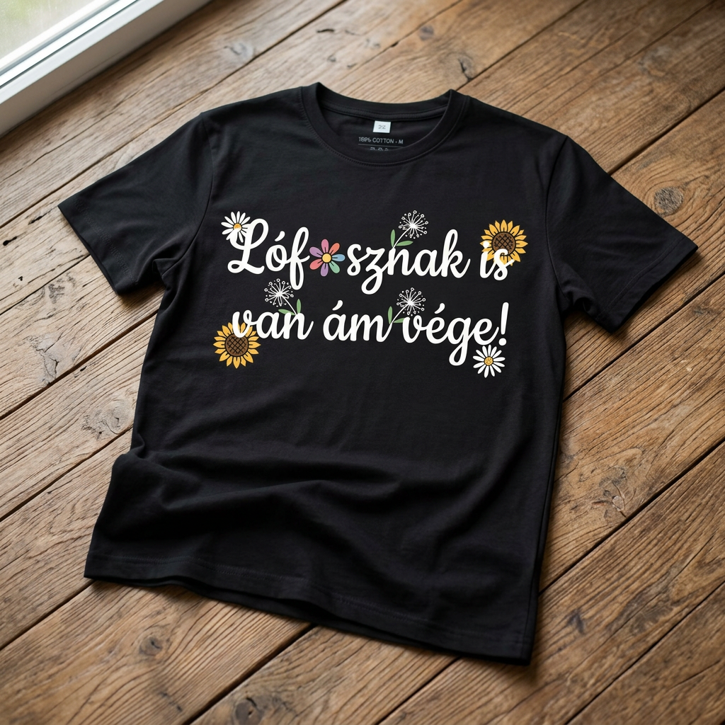 Lófasznak is van ám vége póló