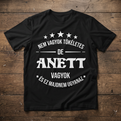 Nem vagyok tökéletes de ... vagyok póló névvel