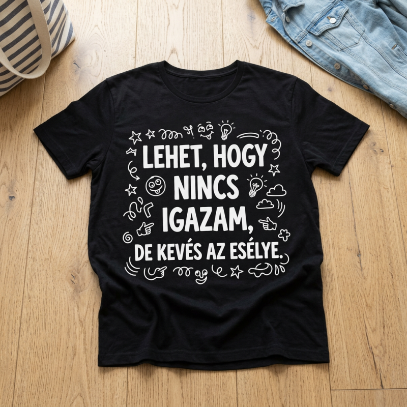 Kevés az esélye póló