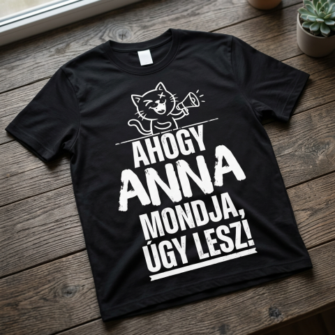 Ahogy ... mondja úgy lesz póló névvel