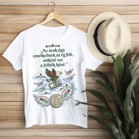 Az árak úgy emelkednek póló