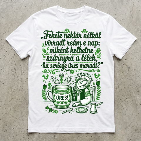Fekete nektár nélkül póló