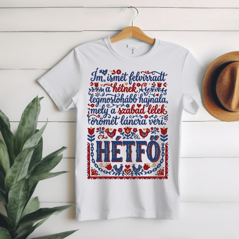Ím, ismét felvirradt póló