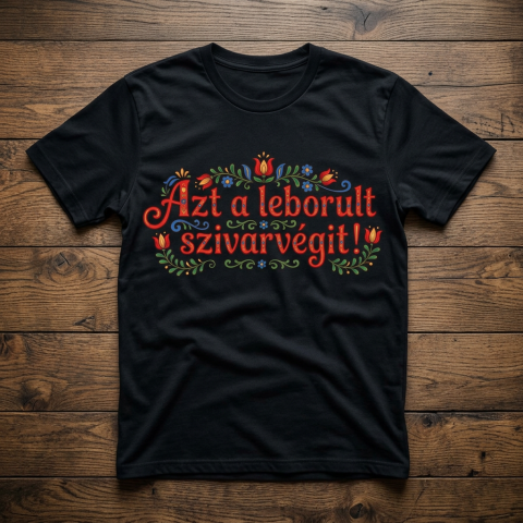 Azt a leborult szivarvégit póló