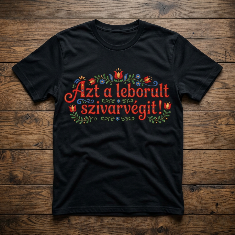 Azt a leborult szivarvégit póló