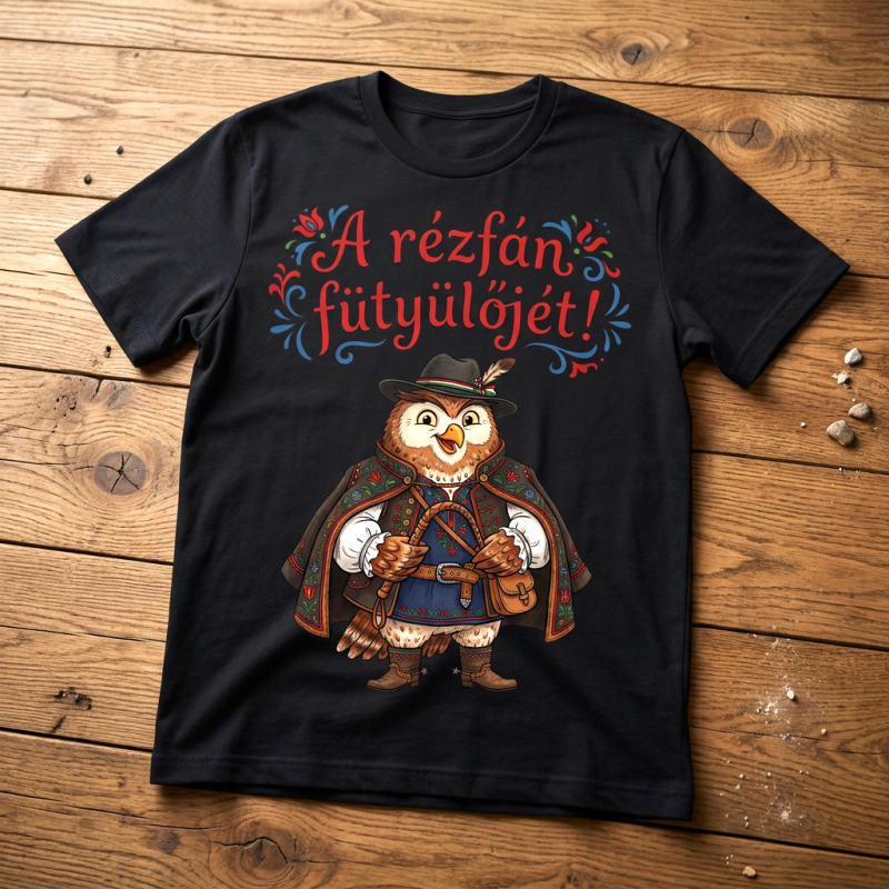 A rézfán fütyülőjét póló