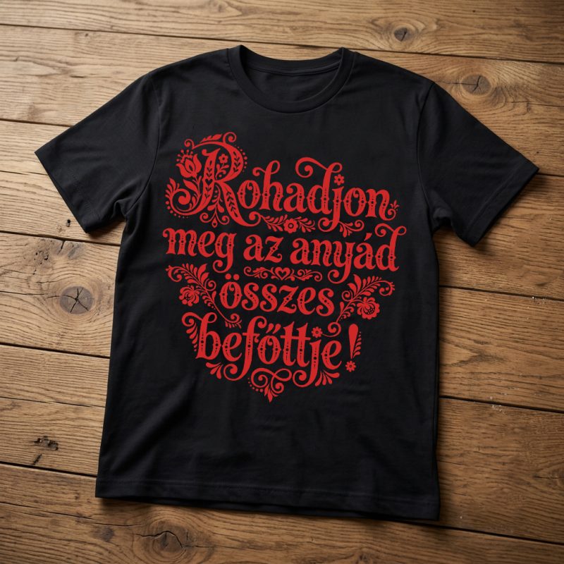 Rohadjon meg az anyád összes befőttje póló