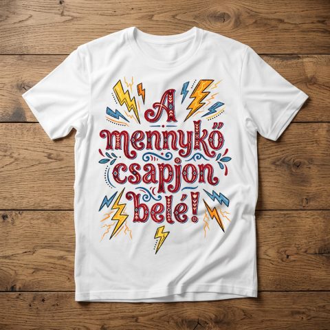 A mennykő csapjon belé póló