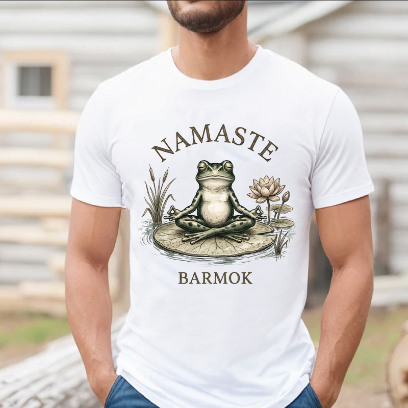 Namaste barmok póló